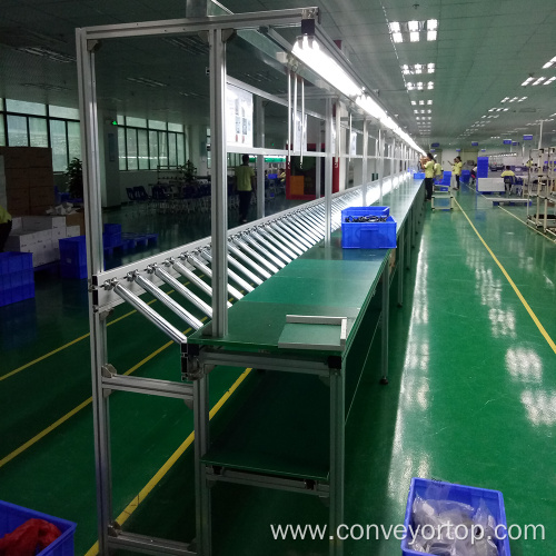 Gravity Conveyor Roller Assembly Line